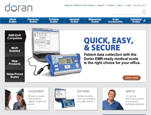 Tablet Screenshot of doranmedical.com
